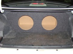 ZEnclosures 2003-2007 Honda Accord 2-10″ SUB BOX Subwoofer Enclosure