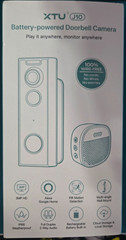 XTU Doorbell Camera Wireless No Subscription, 2K Video Doorbell with Chime, 2…