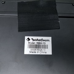 Rockford Fosgate Prime R1L-1X12 Sealed Enclosure Subbox 150W RMS 300W Peak 4 ohm