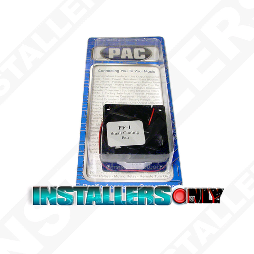 PAC PF1 Car Stereo Amp Amplifier Premium Forced Air 2.5″ Cooling Fan PF-1
