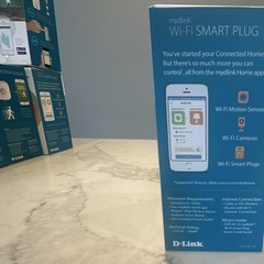 D-Link Wi-Fi Smart Plug DSP-W110 App-Controlled mydlink Scheduling White 125V