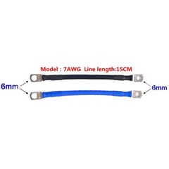 7AWG Silicon Wire For JK BMS 4S-8S 100A 200A Balanced Current Protection Board