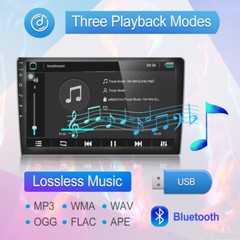 2Din Android 10.1″ Car Radio Apple/Andriod Car Play Touch Screen GPS WiFi Player
