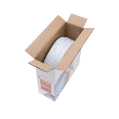 500ft Speaker Cable CL2 Rated 12AWG In-Wall 12/2 Stereo Audio Indoor Wire White