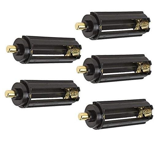 5-Pack 3 AAA Battery Holder Case Box Cylindrical For LED Flashlight Torch Light