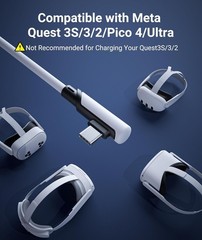 Durable 16FT USB-C to USB 3.0 Link Cable for PCVR Experience with Oculus & Meta