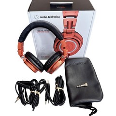 NEW Audio-Technica ATH-M50X Professional Over Ear Headphones – Orange