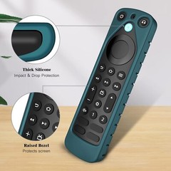 Remote Case for Alexa Voice Remote Pro (2022) Shockproof Silicone Remote Cover