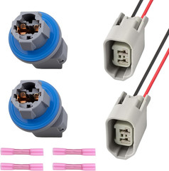 Car Rear License Plate Light Socket with Female Connector Pigtail OEM F81Z-13…