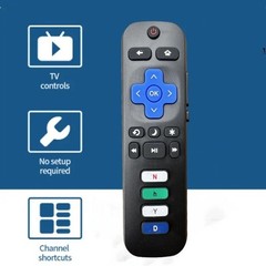 RC280A Replacement Remote Control for TCL Hisense Onn Philips Roku TV (No Stick)