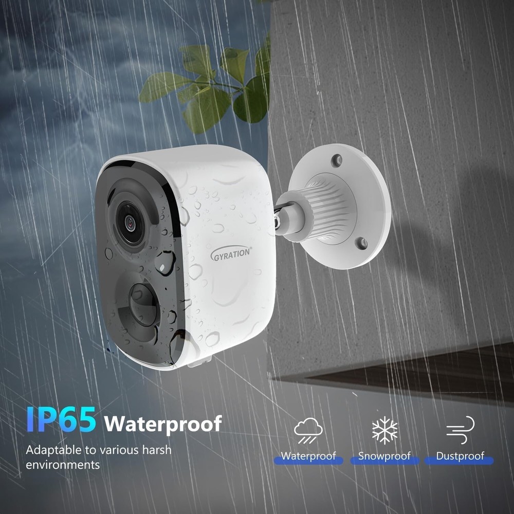 1080P Wireless Security WiFi Cameras for Home Security, Wireless Outdoor