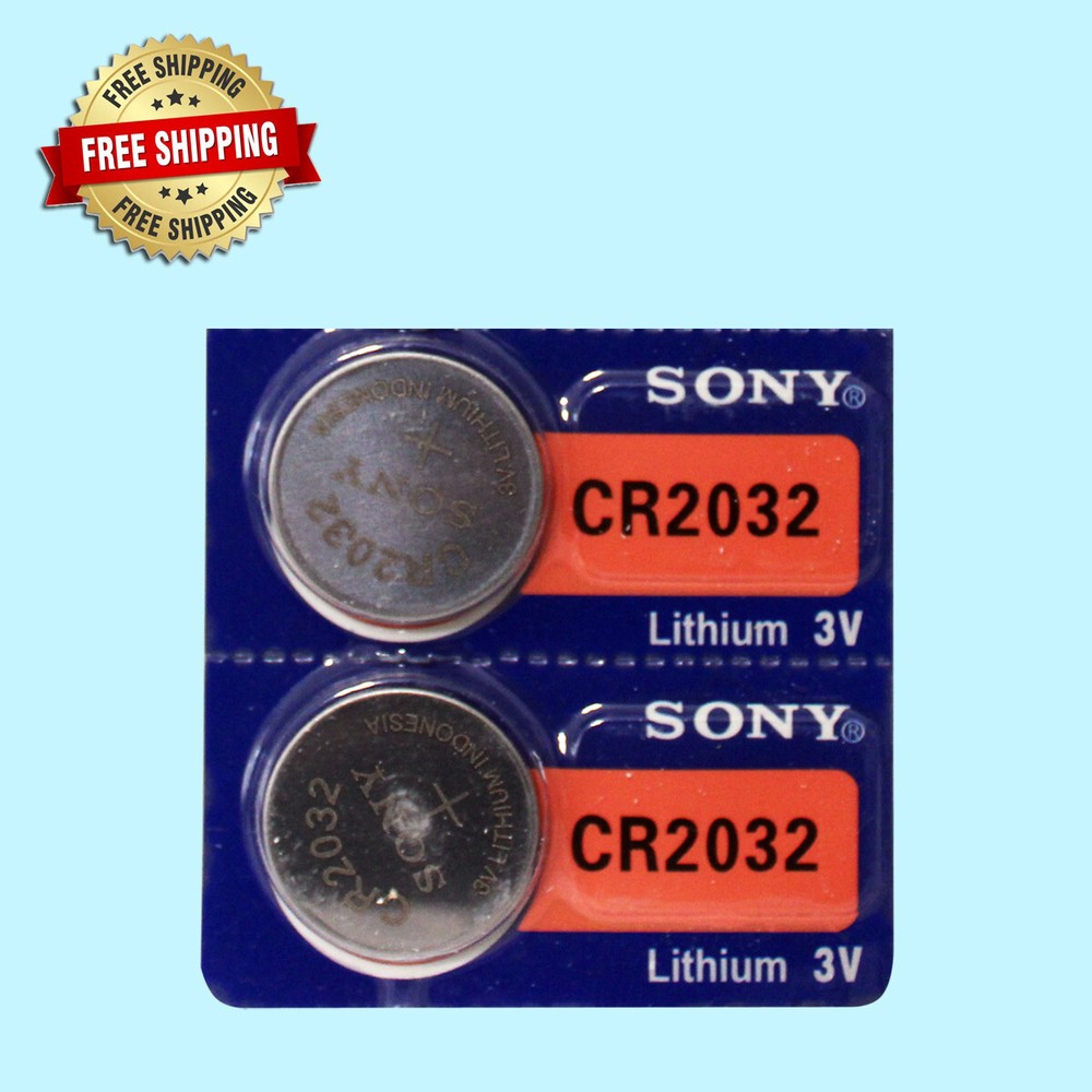 Sony CR2032 Lithium 3V Watch Battery (Exp 2028 ) 2Pcs