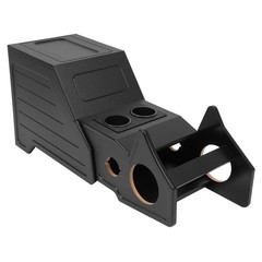 For 2003-2006 Chevy Silverado GMC Sierra 12″ Center Console Subwoofer Box Black
