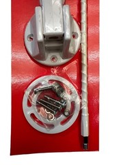 3ft CB Marine Antenna With Lift And Lay Mount, Coax And Hardware