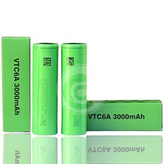 2-Pack Murata VTC6A Battery 3000mah CDR 30A | Sony Rechargeable Batteries