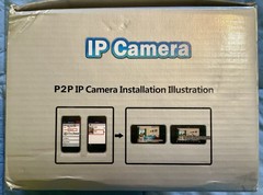 P2P Wifi Plug and play IP Camera – White – New Open Box