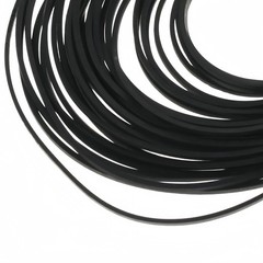 50PCS Square Rubber Drive Belt For Audio Cassette Player Recorder Repair Parts