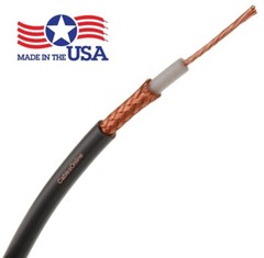 4ft RG-8/U Mini Coax UHF PL-259 Male/Male Grey Coax Cable, R-U8004