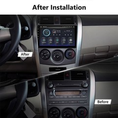 Apple CarPlay For Toyota Corolla 2009-2013 Android 15 GPS Car Stereo Navi Radio