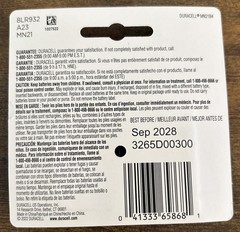 4 Pack Duracell A23 12 Volt Batteries MN21 MN23 23AE 21/23 GP23 23A 23GA