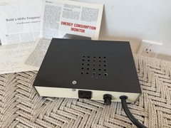 🍊Vintage 1990s Homebrew 60-Hz Frequency Energy Consumption Monitor!