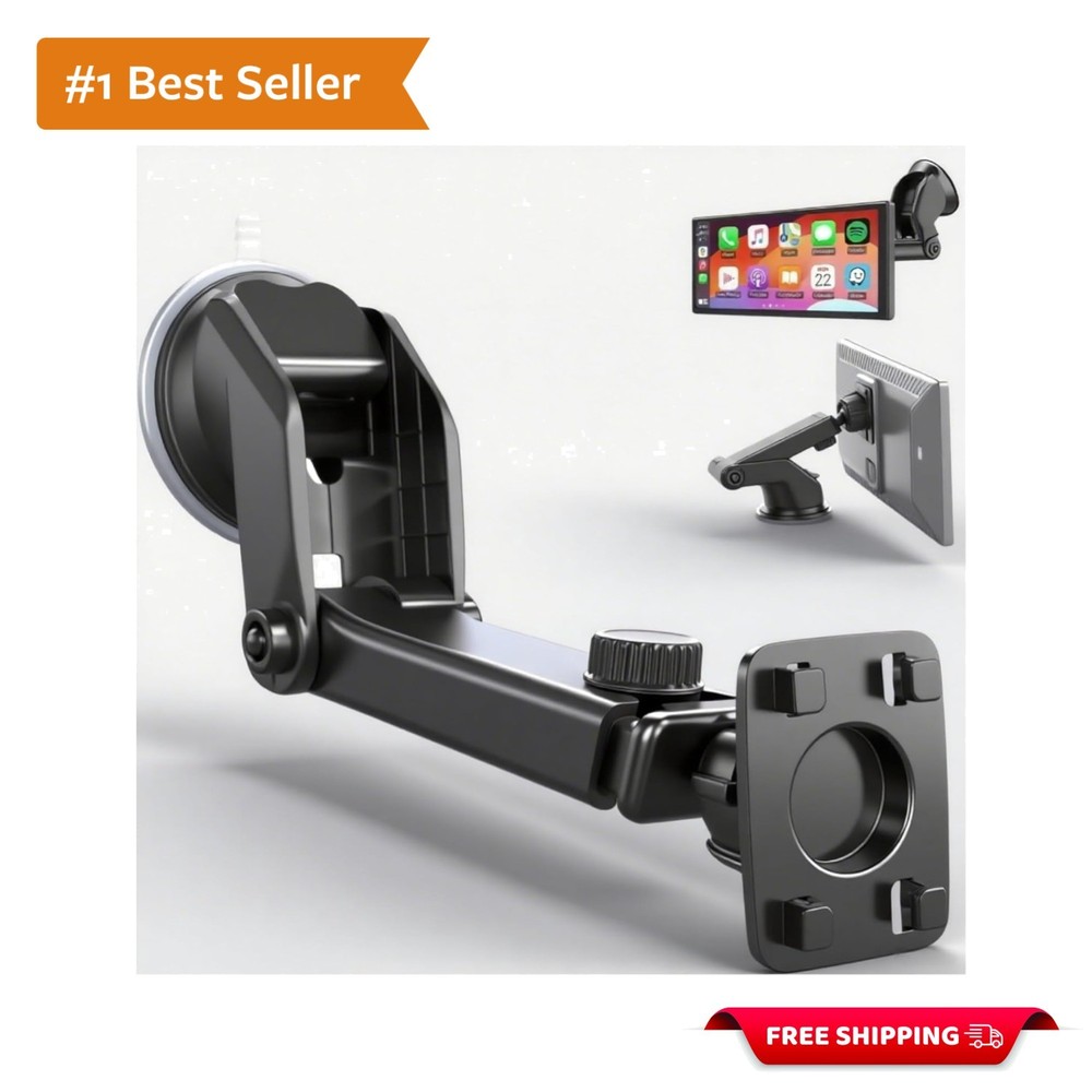 Industrial Strength Carplay Suction Mount for Ultimate Stability – 7-10.26 Inch