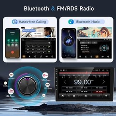 10in 32G Android14 Car Stereo Radio For Ford Transit Custom 2020-2024 GPS FM/RDS