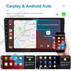 10″ Carplay Android 13 Car Stereo Radio GPS For Nissan Rogue X-Trail 2014-2018