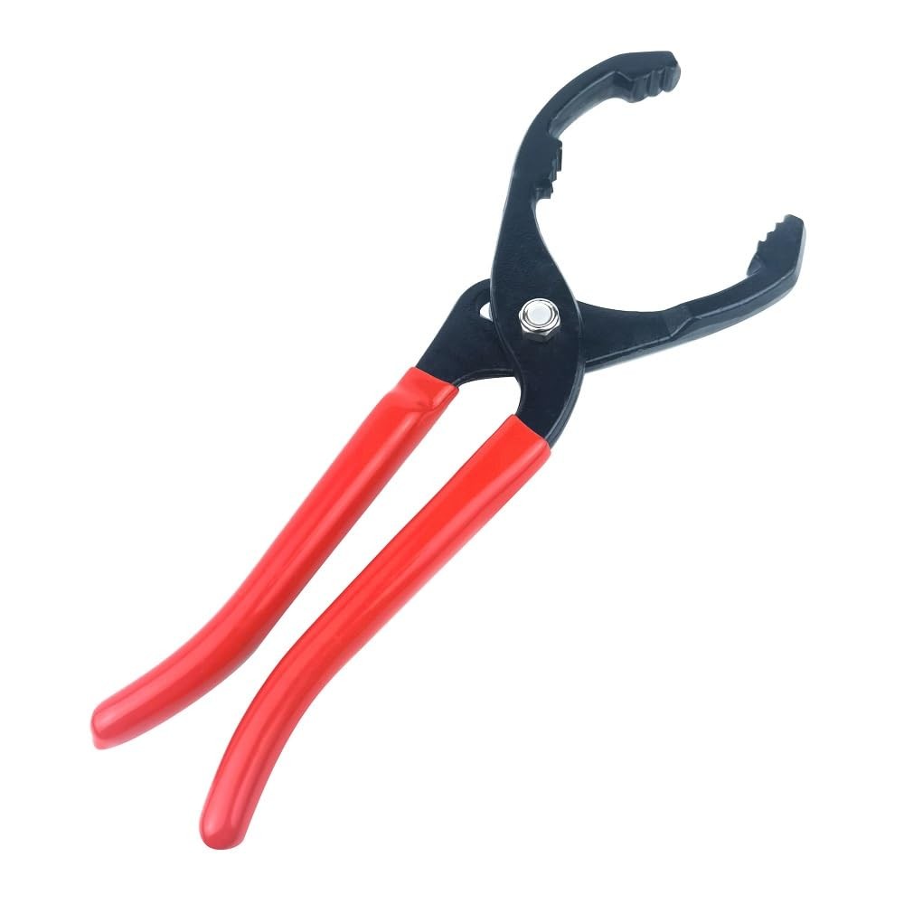 Oil Filter Wrench, 10″ Small Adjustable Oil Filter Pliers, Multifunction Oil Fil