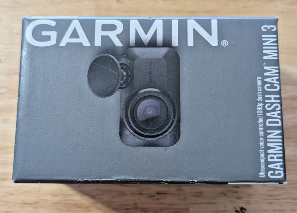 *NEW* Garmin Dash Cam Mini 3 – 1080p ultracompact voice-controlled dash camera