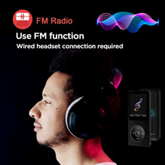 Portable Bluetooth MP3 Player HIFI Music Speakers MP4 Media FM Radio Recorder