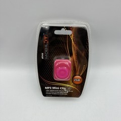 Ativa Mp3 Mobil It Mini Clip 2GB Music Player Pink