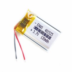3.7V 120mAh Li-Po Rechargeable Battery For Mp3 Bluetooth GPS Headphone 401525