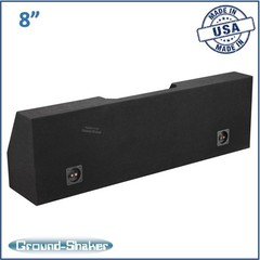 8″ dual ported sub box 07 – 25 chevy silverado regular-cab Subwoofer Enclosure