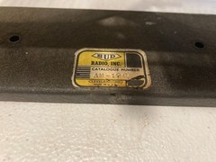 Vintage Bud Radio Inc Variable Air Capacitor Tuning Ham Radio RF Coil HOMEBREW?