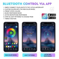Double Row LED RGB Lights Strip Neon Underglow LED Kit Remote & Bluetooth APP