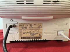 Magnavox PR1395 X121 13″ White CRT TV 480i NTSC Coaxial F Input