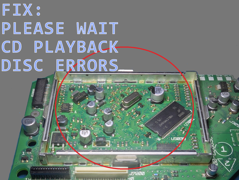 Bose Wave Music System AWRCC1 AWRCC2 Capacitor Repair Kit (CONTROL BOARD CAPS)