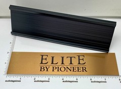 Pioneer Elite Component Stereo Desk Sign – Custom Gold Aluminum