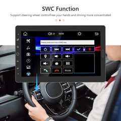 10.1″ Carplay Car Stereo Radio Single 1Din Rotatable Touch Screen Bluetooth MP5