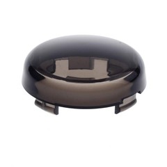 Smoke Bullet Turn Signal Light Lens Cover for Harley Motorcycles, 4 Pack