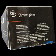 GE Home Phone Hearing Aid Compatible Corded Wall-Mountable Slimline 29253GE1