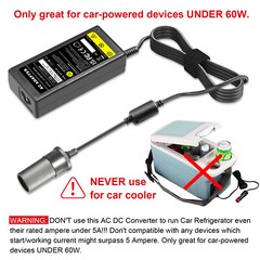 300W 600W Car Power Inverter Laptop Charger DC12V to AC110V Converter Dual USB