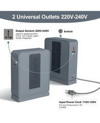 Bestrans Step Up Transformer 120v to 220v 1000W Power Transformer BSB-1000 EUC