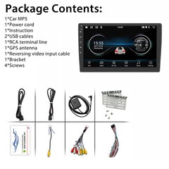 10.1″ Android 13 For Apple Carplay Car Stereo Radio GPS Navi WiFi Double 2 Din
