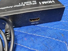 A-NeuVideo ANI-0102HC HDMI 2 port Splitter Amplifier by Cat5 (78-186-10)