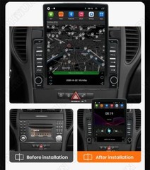 9.7” Android 11 Car Stereo Radio GPS For Mercedes Benz SLK Class R171 2004-2010