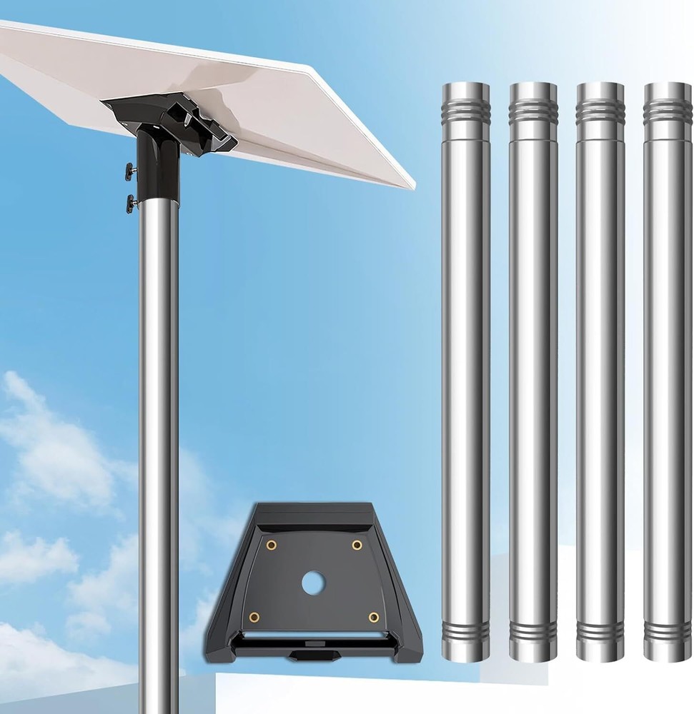 Starlink Pole Mount for Gen 3,RV Mount Kit Features a Durable1.5” Diameter Pole