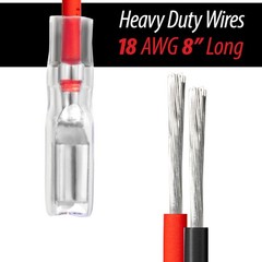 Mini Spade Terminal Wires Quick Connect Female Tabs Set