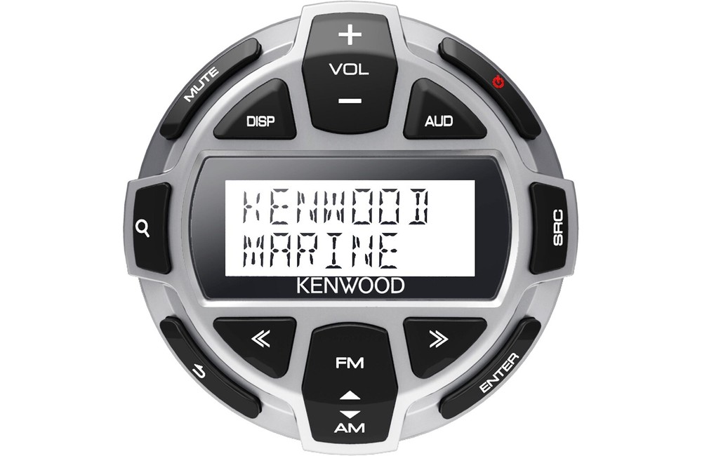 Kenwood Wired Marine LCD Remote Control for Marine Receivers withIPX7 Protection